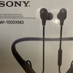 #55 Sony Wireless Noise Cancelling Stereo Headset WI-1000XM2