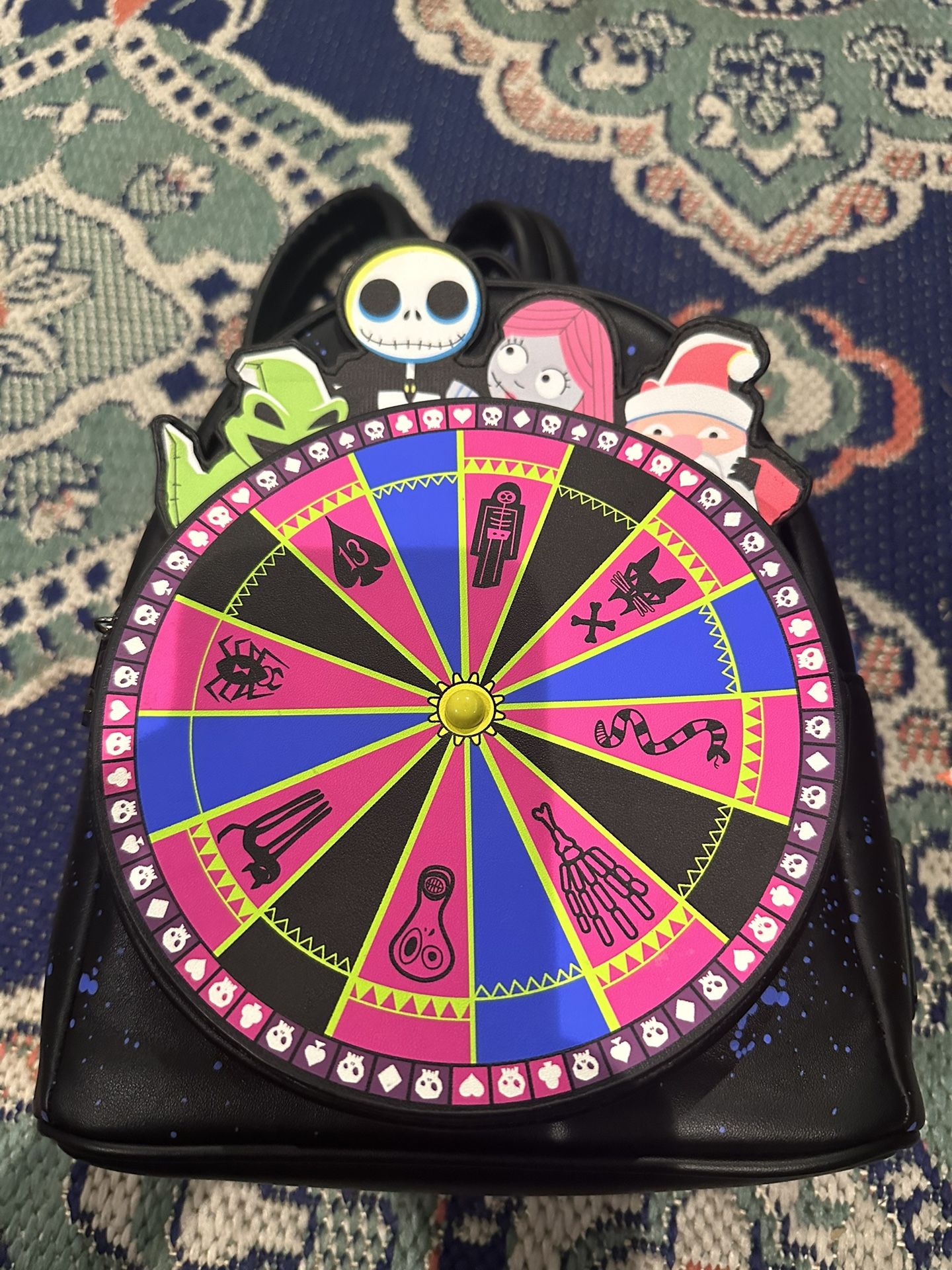 Loungefly Disney Nightmare Before Christmas - Double Strap Shoulder Bag Purse Loungefly Disney Nightmare Before Christmas Scary Teddy  main image 2