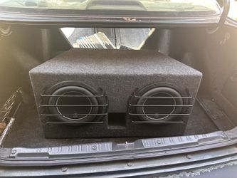 Jl audio w6 10s and 1200watt kicker amp