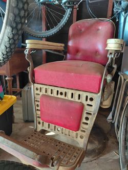 Antique Barber Chair