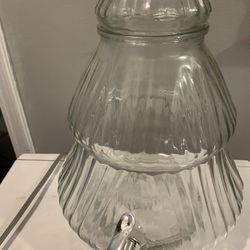 Glass X Mas Tree Drink