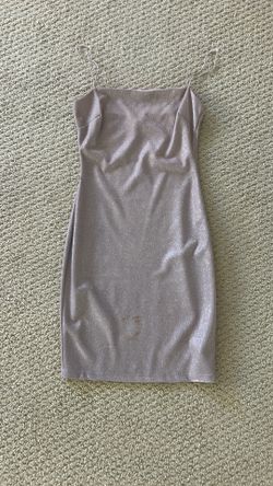 Short sparkly bodycon dress