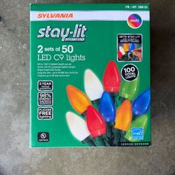 Stay-lit LED C9 Lights