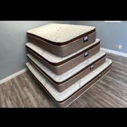 Full Size Organic Cloud Comfort Europillowtop 