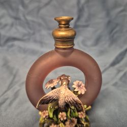 Collectible Hummingbird-themed Perfume Bottle