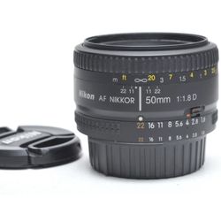 Nikon AF FX NIKKOR 50mm F/1.8D Lens