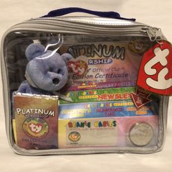 1999 Ty Beanie Babies Platinum Edition Membership Kit