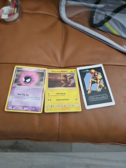 Pkemon Cards With Samus Amibbo Card