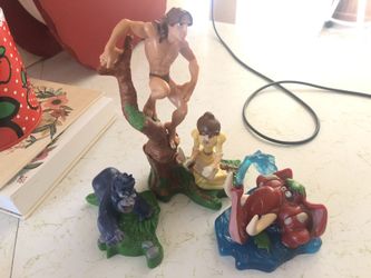Tarzan Collectible Cake Toppers / Figures