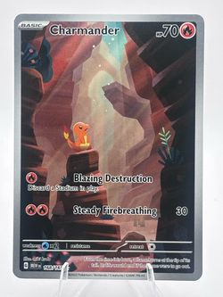 Charmander 168/165 Pokémon Card MEW Illustration Rare