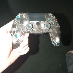 Goth/Skull PS4 Controller 
