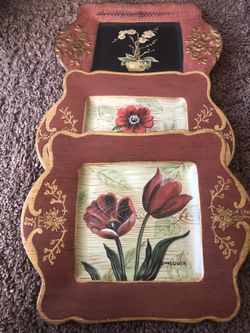 Small Vintage ceramic trays