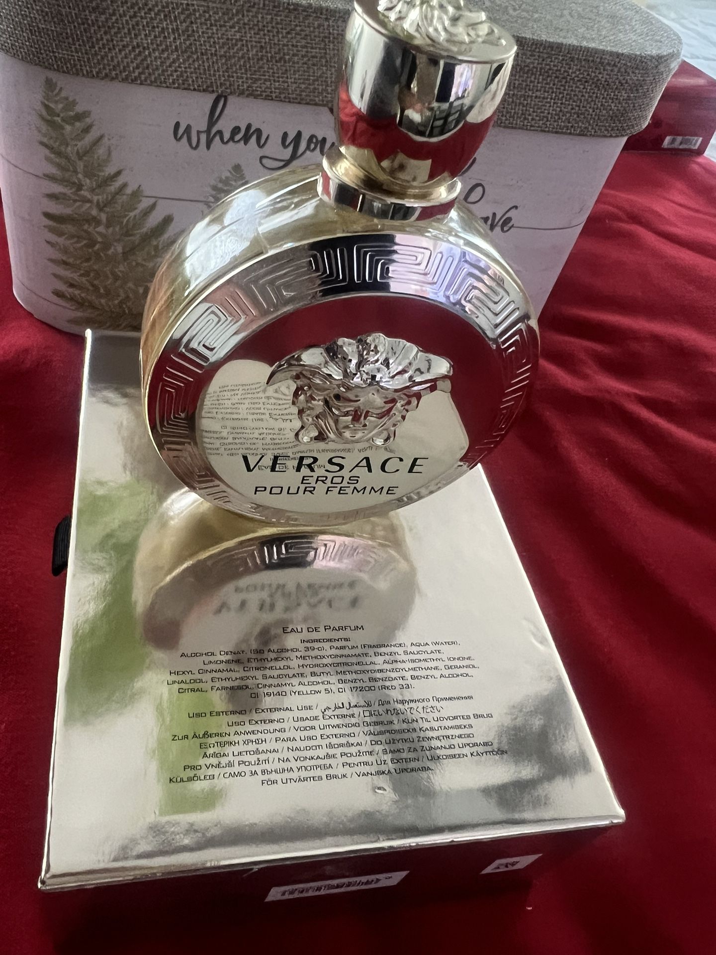 VERSACE EROS POUR FEMME  Eau de Parfum 100 ml/3.4 oz