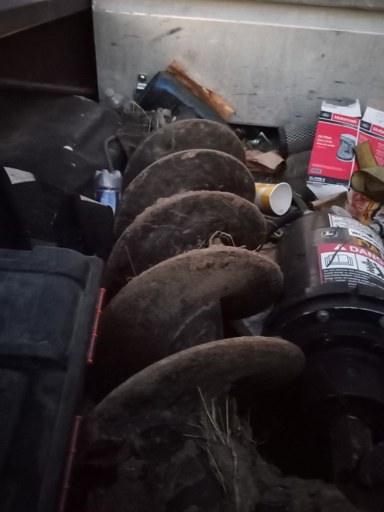 Post Hole Digger For A 26g 27D 35 Mini Excavator