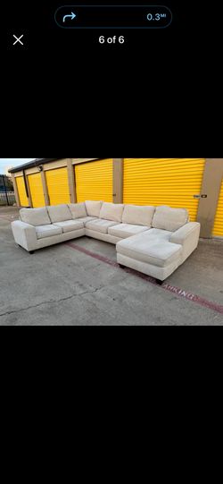 Beige Sectional