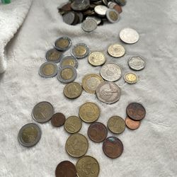 150 Foreign maybe some Collectable and Valuable C.O.I.N.S