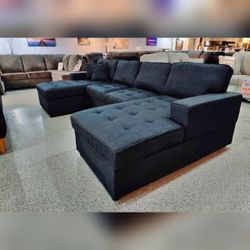 Dark Blue Sectional sofa