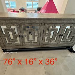 Wooden Media Or Decorative Cabinet