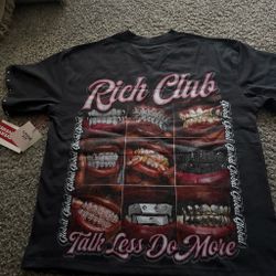 Rich Club Graphic T-Shirt Loose Fit