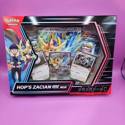 Hop’s Zacian ex Box Pokemon