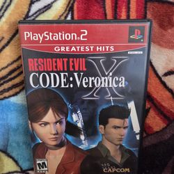Resident Evil Code: Veronica X for Playstation 2