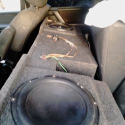Under Seat Speaker Box 10"