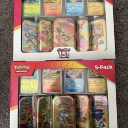 Pokemon Scarlet & Violet 151 Mini tin 5-park