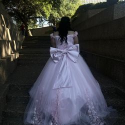 Pink quinceañera dress