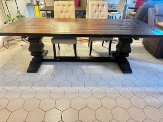 Restoration Hardware Farm Style Solid Wood Table