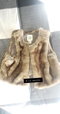 Baby Gap Fur vest