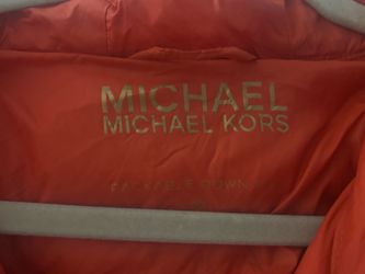 Michael Kors Packable Down Jacket