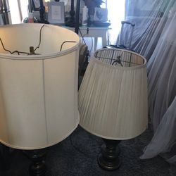 Two Beautiful  Old Fashioned , Vintage , One A Little  Taller That Can Make  A Stamen In Any Room 