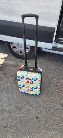 Like new disney mickey kids Carry-on luggage.