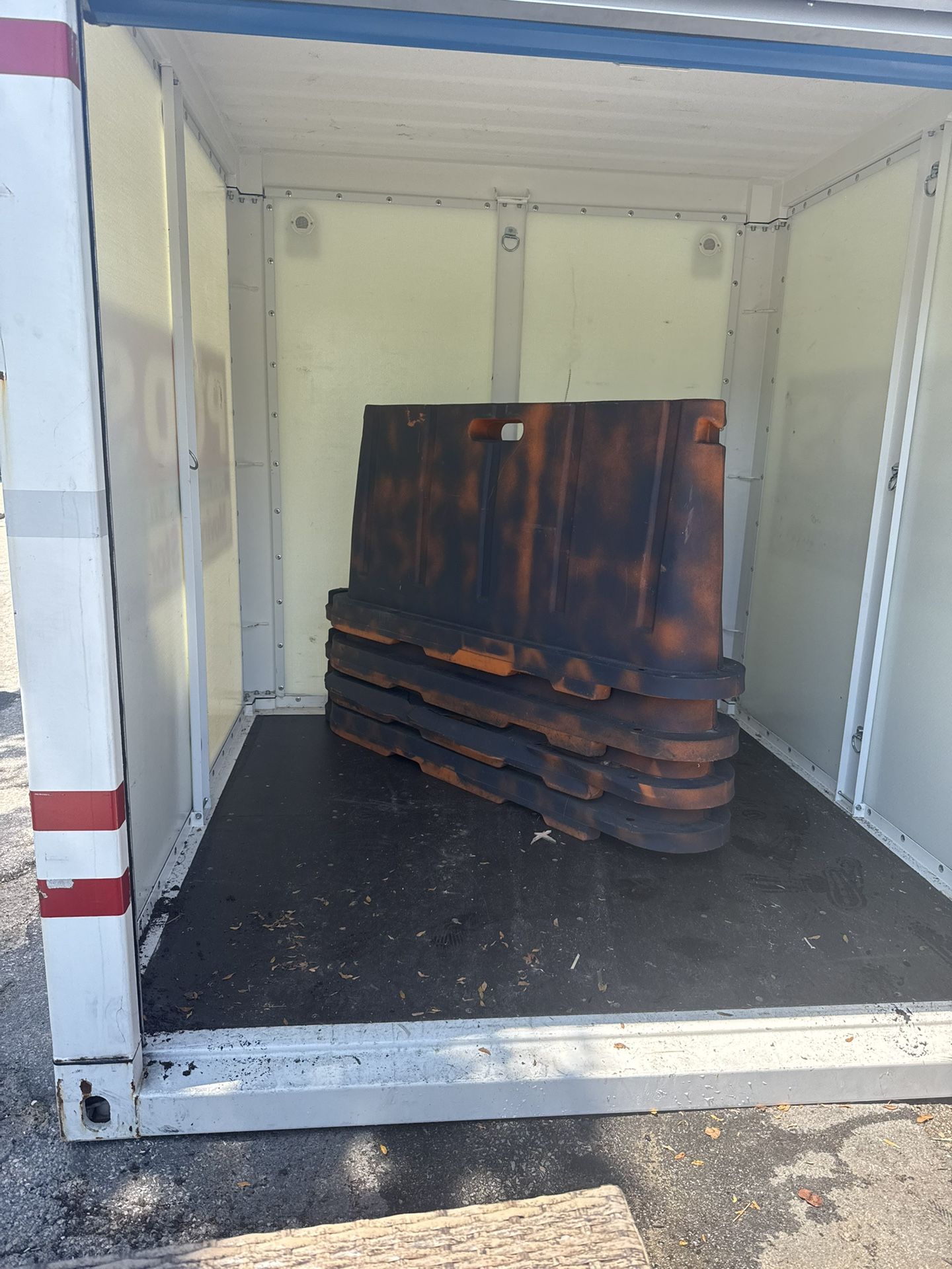 Fillable Jersey Barriers