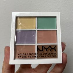 NYX PROFESSIONAL MAKEUP Color Correcting Concealer Palette 04 COLOR New In Box