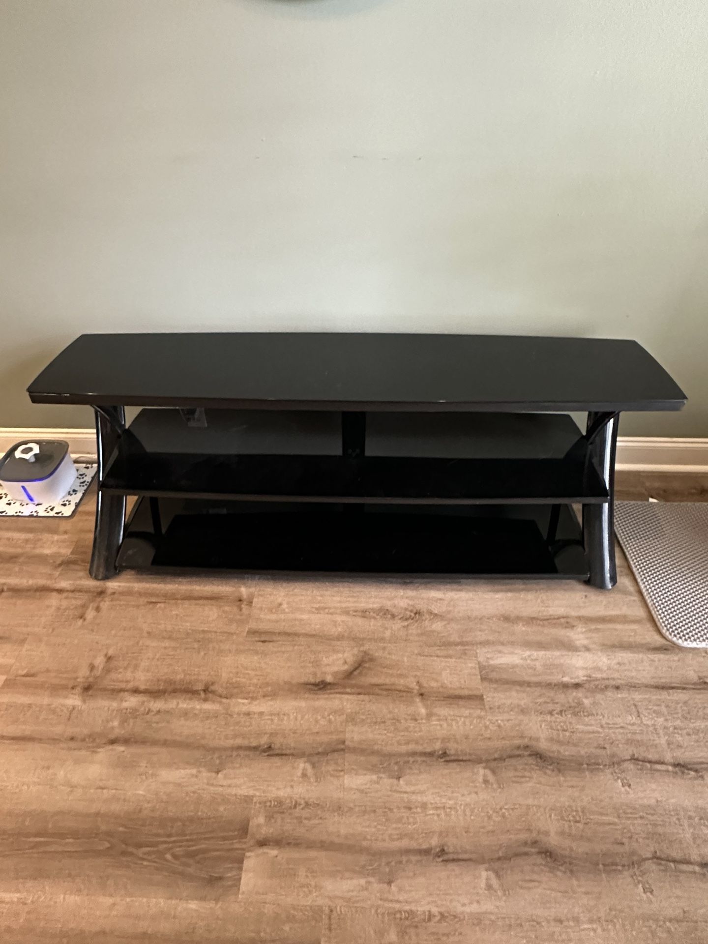 Glass TV Stand