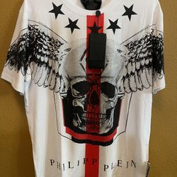 PHILLIPE PLEIN SHIRT SIZE LARGE NEW 