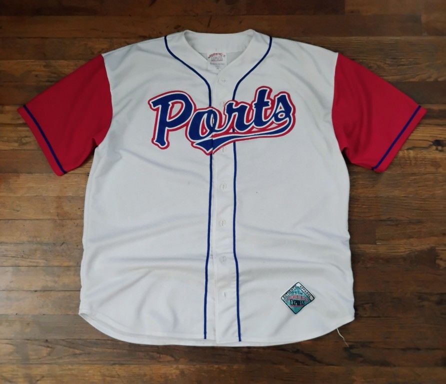 Stockton Ports Jersey XL Stitched Throwback vintage Milb Sportswear