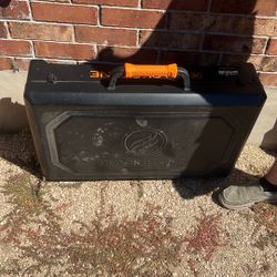 Black Stone Prep Table 