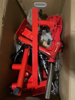 Velocita red race Steel Wheel Stand Adjustable Detachable for Wheel/Pedals