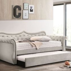 TWIN DAY BED & TRUNDLE MATTRES SOLD SEPARATELY NEW IN BOX ☎️ 1714586,2564 