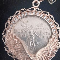 Centenario Plata Neckless