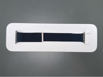 Genuine Apple Watch Sport Loop Band - 45mm - Midnight Blue