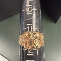 10k Nugget Ring
