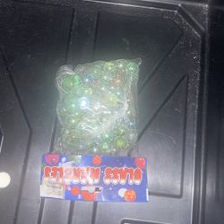 bag of glass Marbles