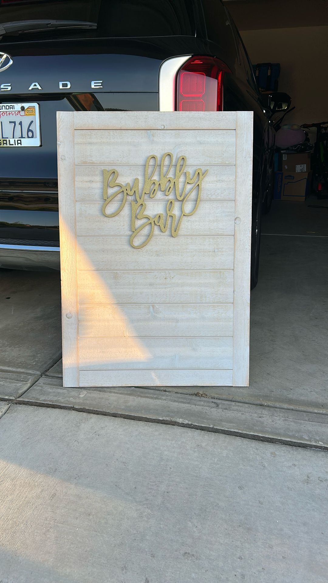 Bubbly Bar Sign