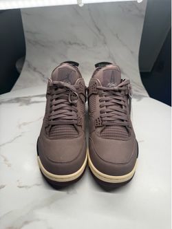 Brand NEW MENS 13 Jordan x A Ma Maniére Air Jordan 4 "Violet Ore" sneakers
