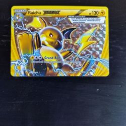 Raichu Pokemon Card 