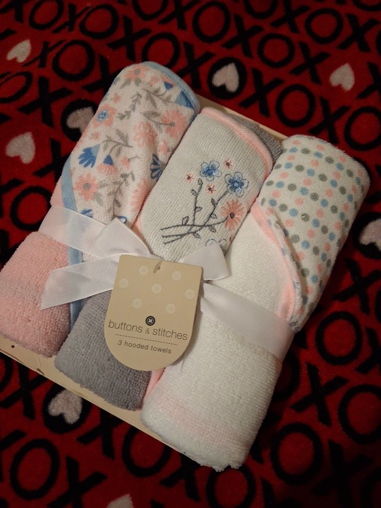 New Baby Bath Towels