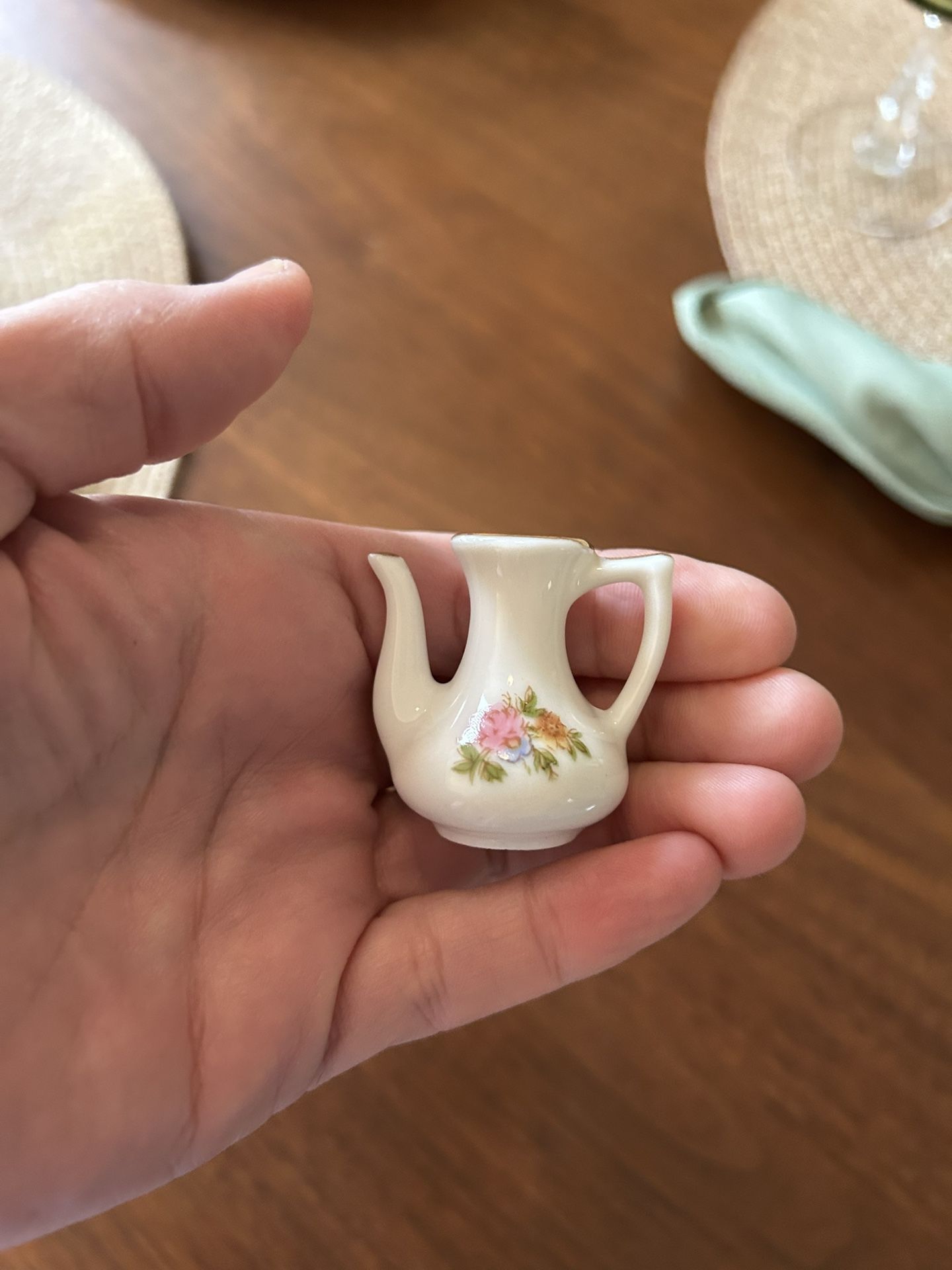 Tiny Ceramic Teapot